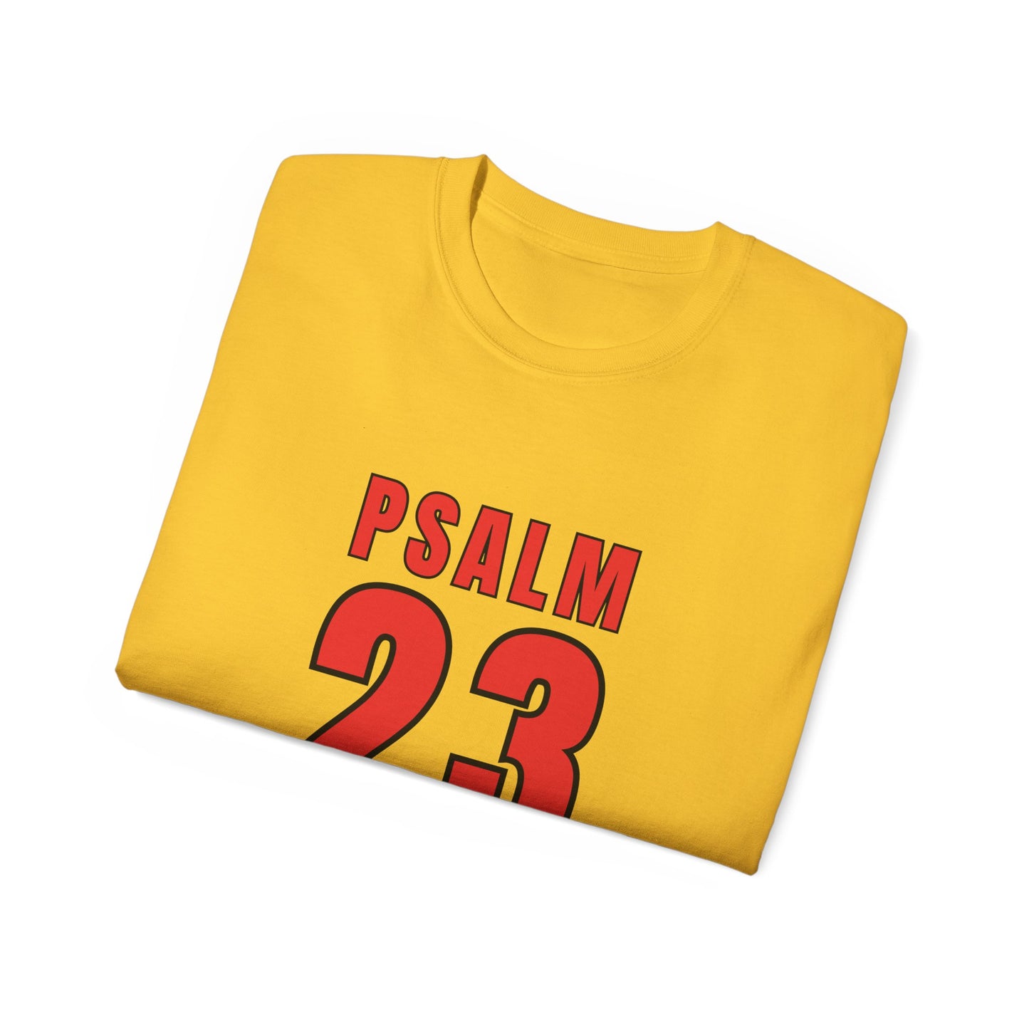 The Shepherd Psalm 23 - heavy cotton