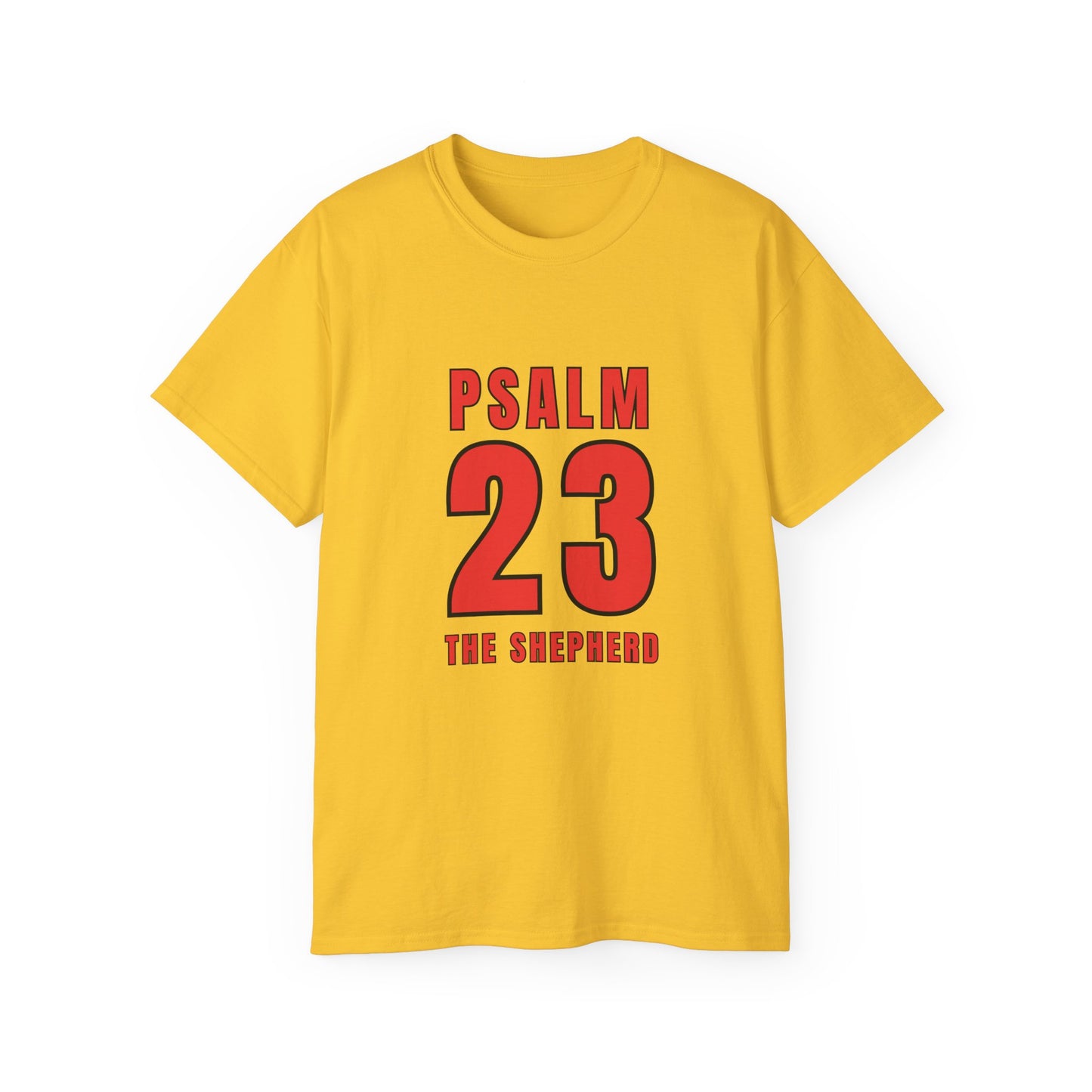 The Shepherd Psalm 23 - heavy cotton