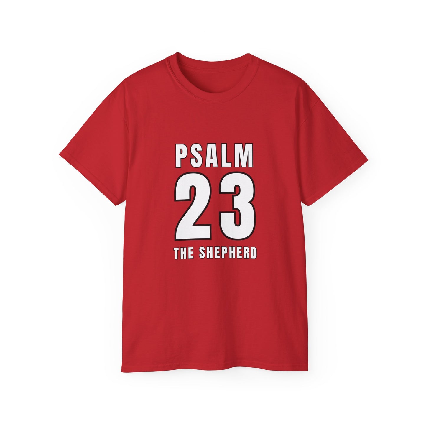 The Shepherd Psalm 23 - heavy cotton